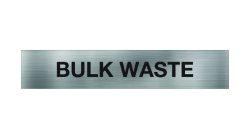 Bulk Waste Sign