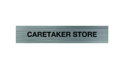 Caretakers Store Sign