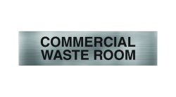 Commercial Waste Room Sign