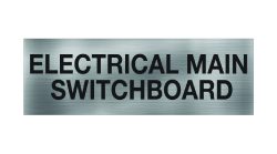Electrical Main Switchboard Sign