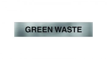 Green Waste Sign