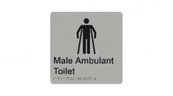 Male Ambulant Toilet Sign