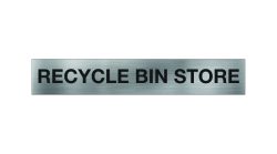 Recycle Bin Store Sign