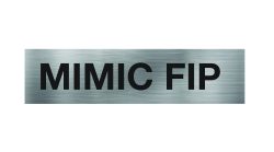 MIMIC Fire Indicator Panel Sign