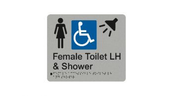 Female Accessible Toilet LH and Shower