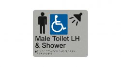 Male Accessible Toilet LH And Shower
